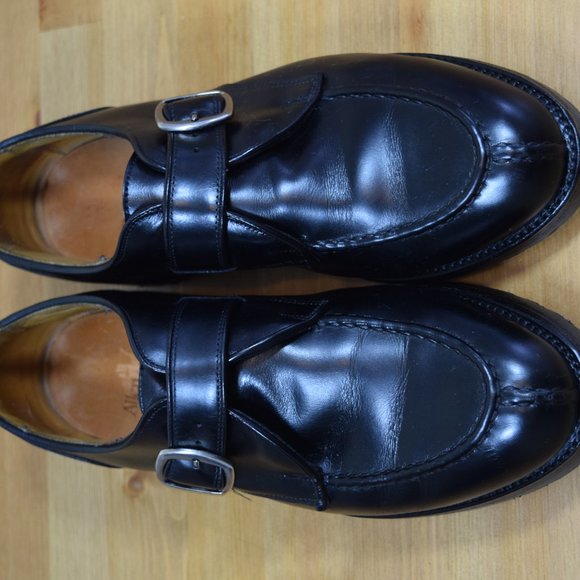 NWOB Allen Edmonds Cornell Split Toe Single Monk Strap Men\'s Shoes Sz 8.5D main image 5